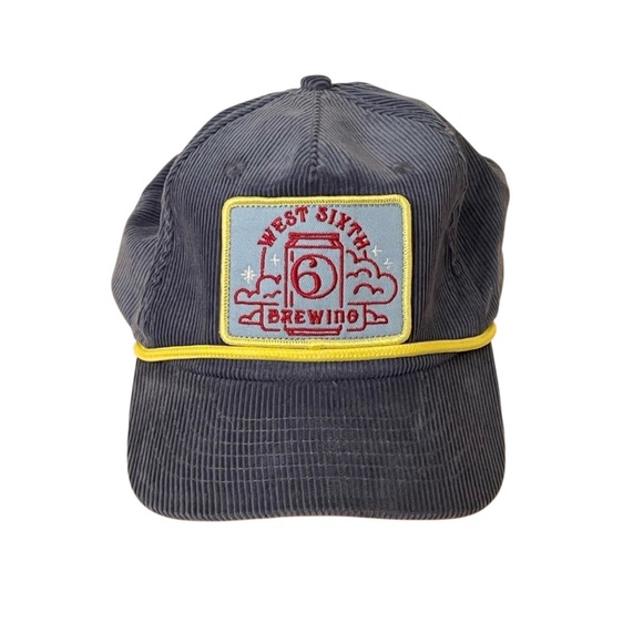 West Sixth Brewing Corduroy Trucker Hat | Heritage Core • Rare Brewery Snapback - Picture 2 of 5